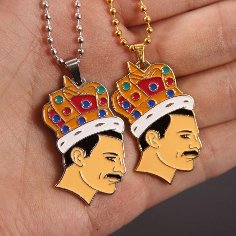  Freddie Mercury Pendant Necklace by Out Of Stock sold by Queer In The World: The Shop - LGBT Merch Fashion