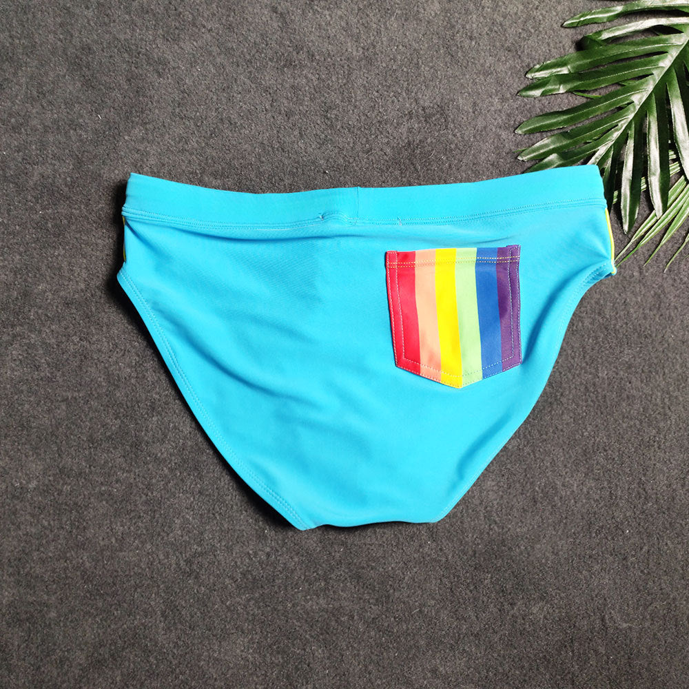 Pride Pocket Swim Briefs – Queer In The World: The Shop