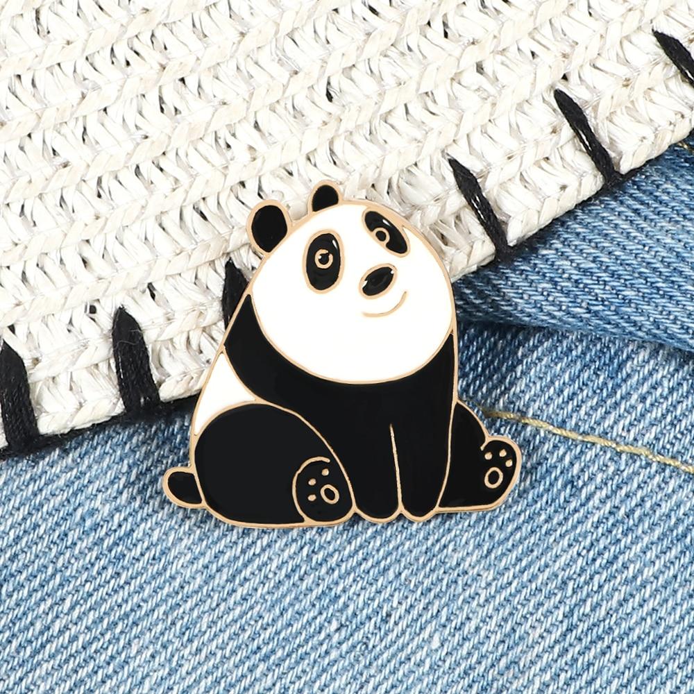  Cute Panda Enamel Pin by Queer In The World sold by Queer In The World: The Shop - LGBT Merch Fashion