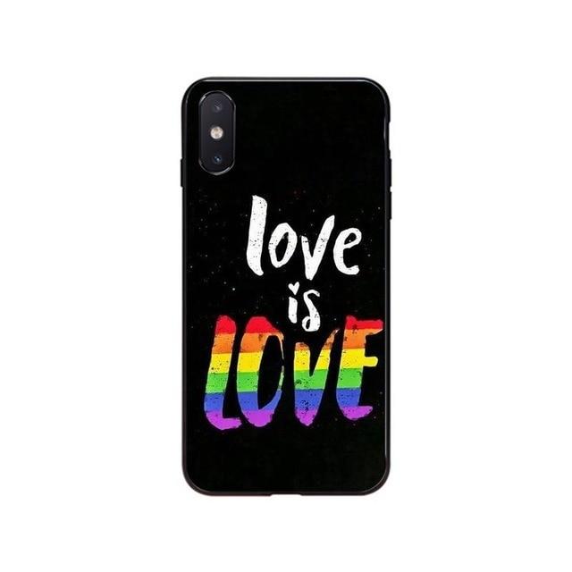  Love Is Love iPhone Case by Queer In The World sold by Queer In The World: The Shop - LGBT Merch Fashion