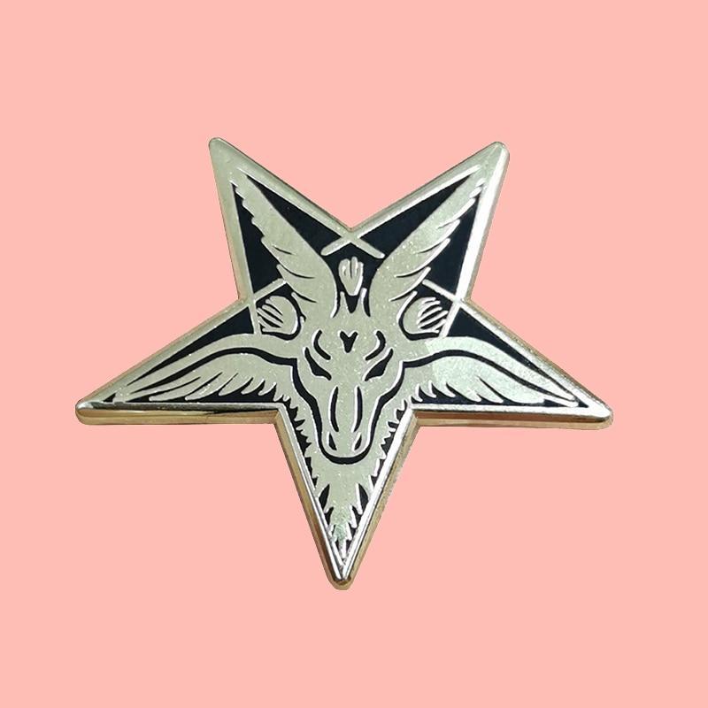  Lucifer Enamel Pin by Queer In The World sold by Queer In The World: The Shop - LGBT Merch Fashion