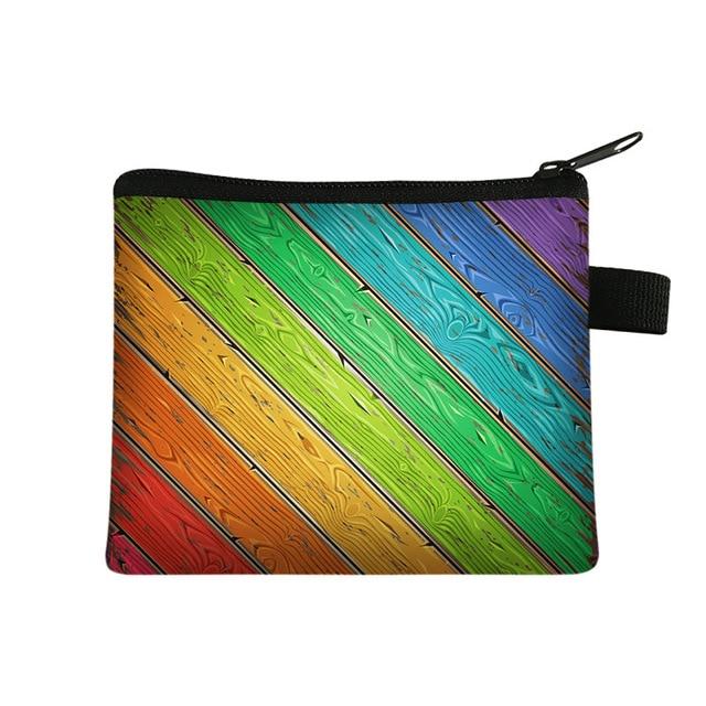  Wood LGBT Change Purse / Coin Wallet by Queer In The World sold by Queer In The World: The Shop - LGBT Merch Fashion
