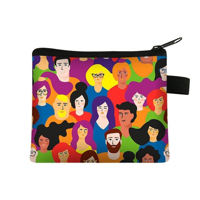  Queer Crowd Change Purse / Coin Wallet by Queer In The World sold by Queer In The World: The Shop - LGBT Merch Fashion
