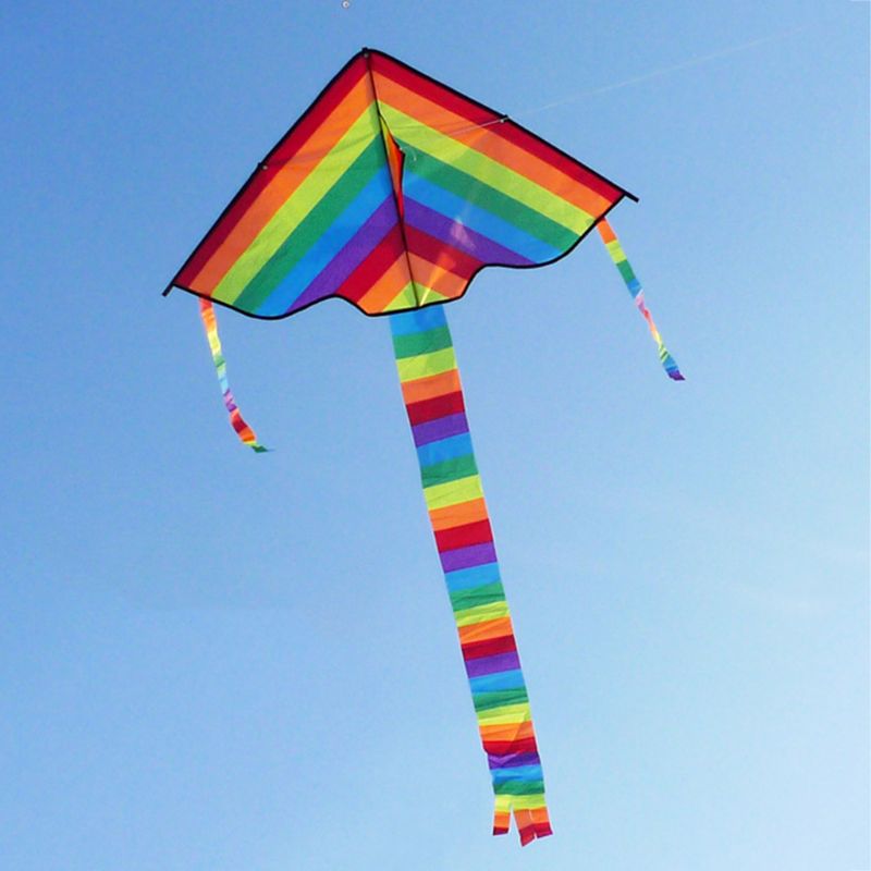  Long Tail Rainbow Pride Kite by Queer In The World sold by Queer In The World: The Shop - LGBT Merch Fashion