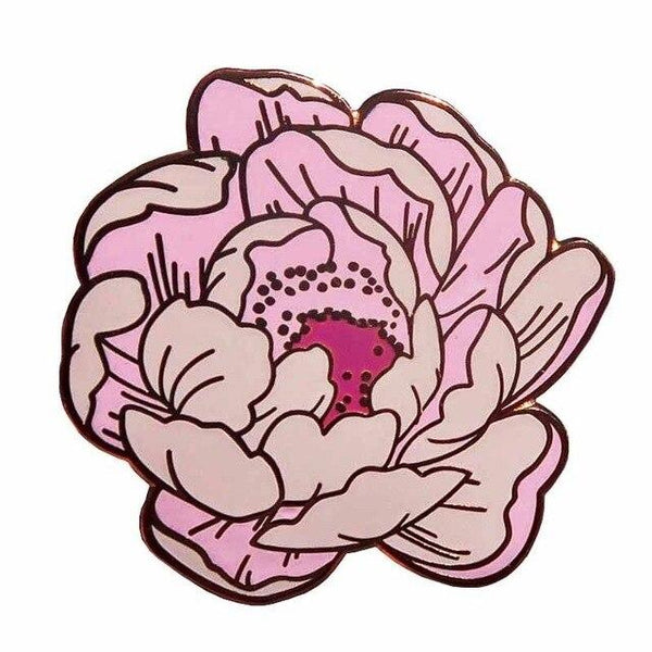  Pastel Flower Blooming Enamel Pin by Queer In The World sold by Queer In The World: The Shop - LGBT Merch Fashion