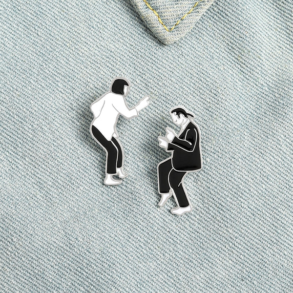  Pulp Fiction Enamel Pins by Queer In The World sold by Queer In The World: The Shop - LGBT Merch Fashion