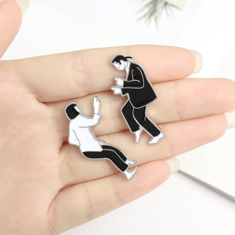  Pulp Fiction Enamel Pins by Queer In The World sold by Queer In The World: The Shop - LGBT Merch Fashion