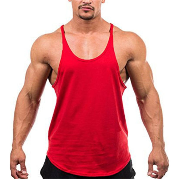 Red Classic Muscle Gym Tank Top by Queer In The World sold by Queer In The World: The Shop - LGBT Merch Fashion