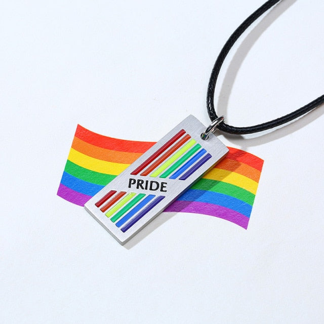  Gay Pride Necklace by Queer In The World sold by Queer In The World: The Shop - LGBT Merch Fashion