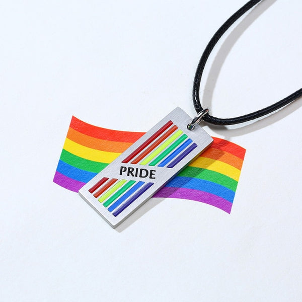  Gay Pride Necklace by Queer In The World sold by Queer In The World: The Shop - LGBT Merch Fashion