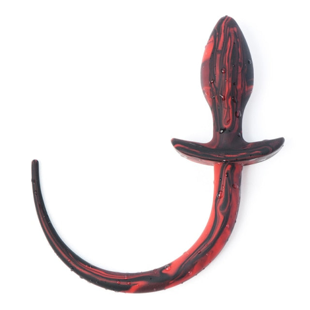 Red Puppy Play Tail Plug Sex Toy by Queer In The World sold by Queer In The World: The Shop - LGBT Merch Fashion