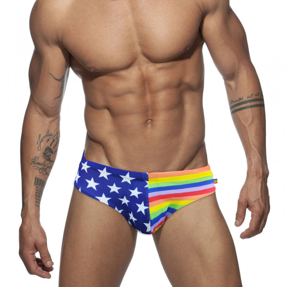  All American Queer Swim Briefs by Queer In The World sold by Queer In The World: The Shop - LGBT Merch Fashion