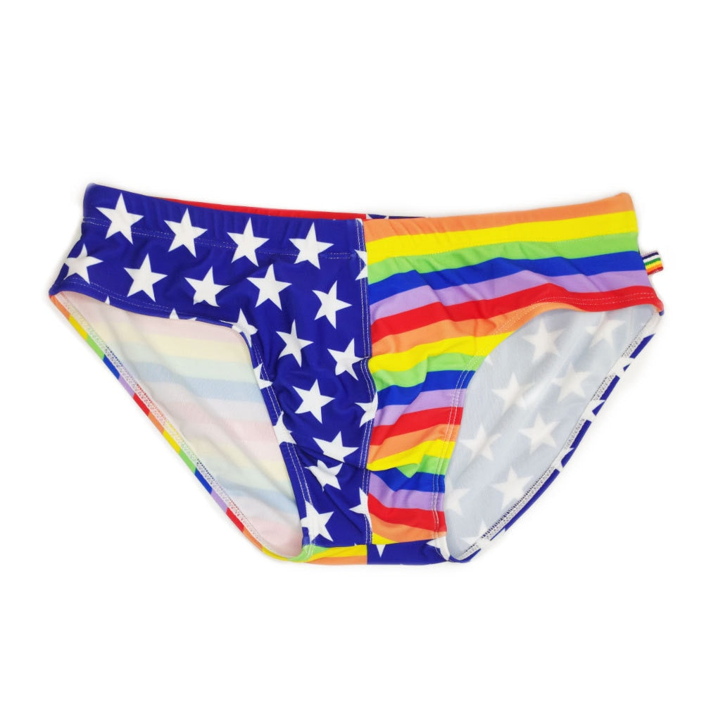 All American Queer Swim Briefs Queer In The World The Shop