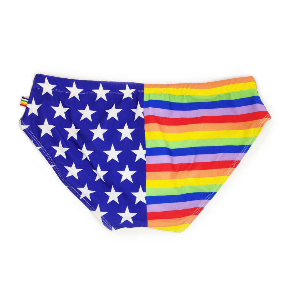 All American Queer Swim Briefs Queer In The World The Shop