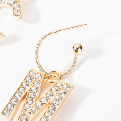 Call Me Rhinestone Earrings by Queer In The World sold by Queer In The World: The Shop - LGBT Merch Fashion