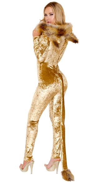  Sexy Golden Cat Costume by Queer In The World sold by Queer In The World: The Shop - LGBT Merch Fashion