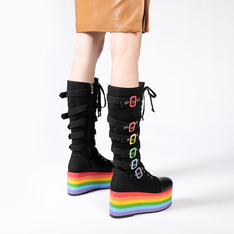 High Platform Cloud Sneakers – Queer In The World: The Shop