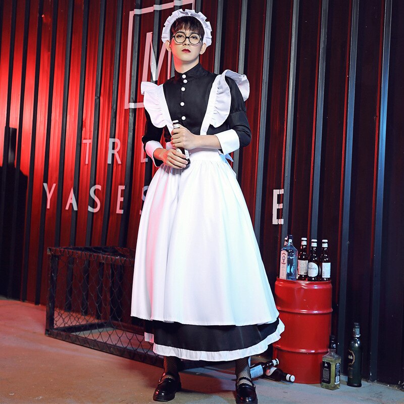 Non-Binary French Maid Costume, L Non-Binary French Maid Costume, L