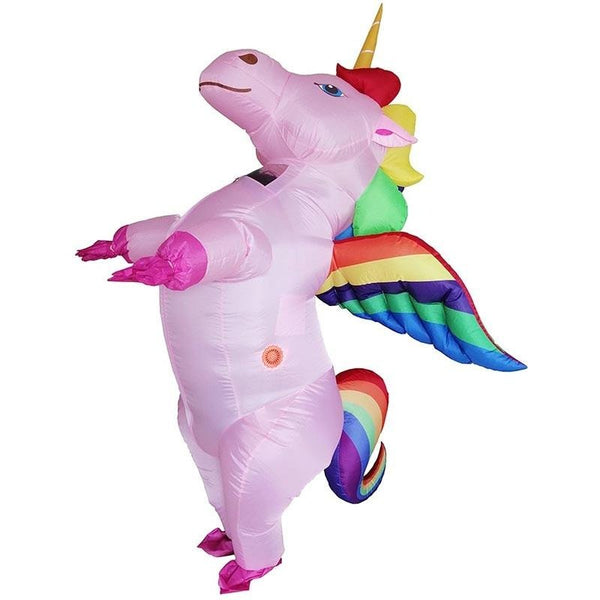  Inflatable Unicorn Costume by Queer In The World sold by Queer In The World: The Shop - LGBT Merch Fashion