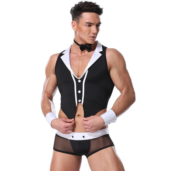  Sexy Male Maid Cosplay Costume by Queer In The World sold by Queer In The World: The Shop - LGBT Merch Fashion