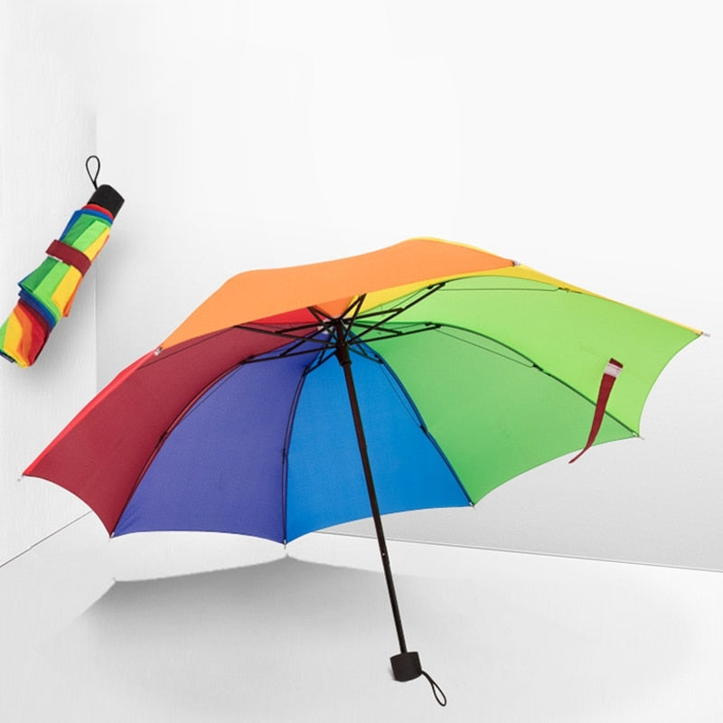  LGBT Pride Pocket Umbrella by Queer In The World sold by Queer In The World: The Shop - LGBT Merch Fashion