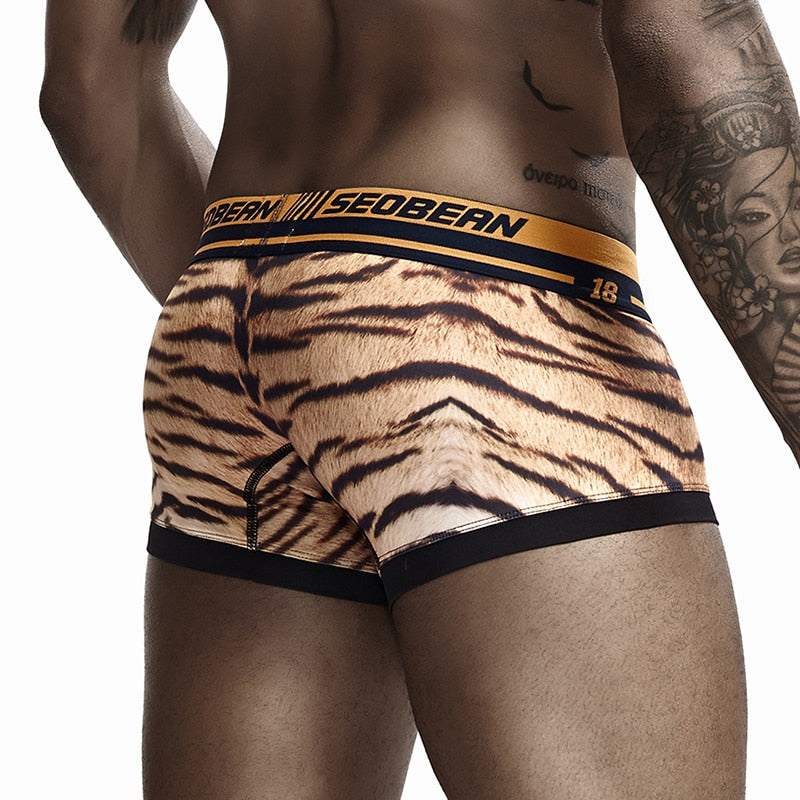 Sullen Electric Tiger Eneko Por Vida Tattoos Boxers Briefs Underwear  SCM3373 - Fearless Apparel