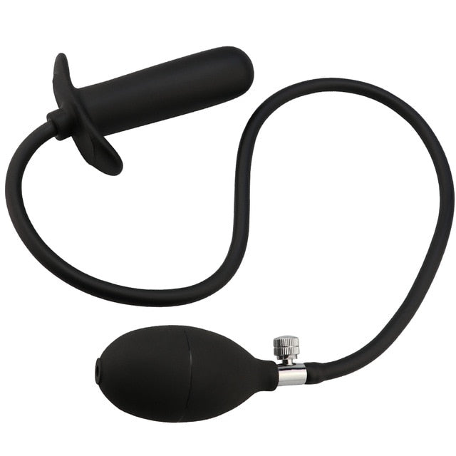 aufpump dildo Braided Devil Tail Anal Plug – Fetish Factory main image 0