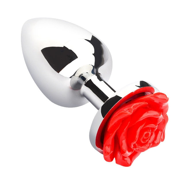 Stainless Steel Rose Butt Plug Queer In The World: The Shop Stainless Steel Rose Butt Plug Queer In The World: The Shop