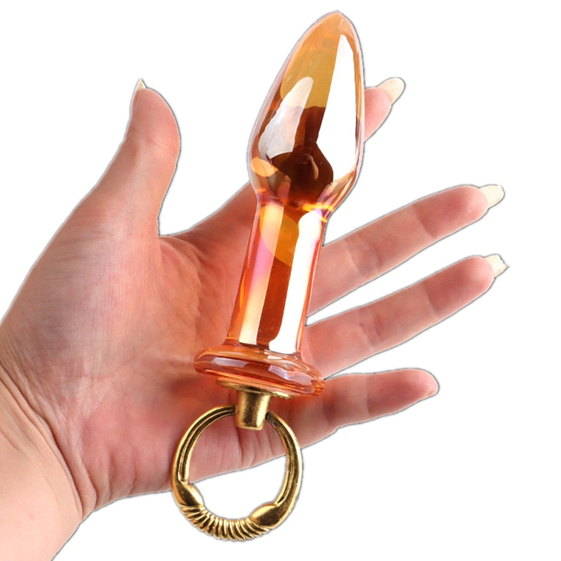 orange anal plug Anal Adventures Matrix Neutron Plug