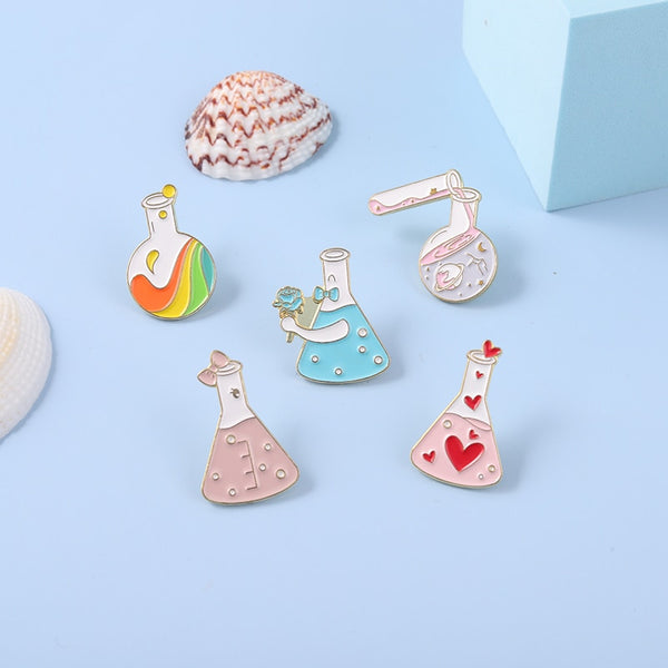  Love Potion Enamel Pins by Queer In The World sold by Queer In The World: The Shop - LGBT Merch Fashion