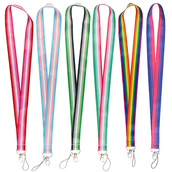  Gay Pride Lanyard by Queer In The World sold by Queer In The World: The Shop - LGBT Merch Fashion