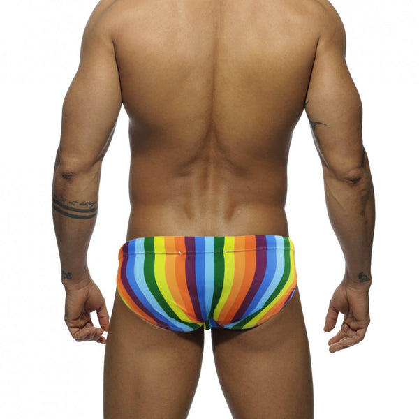  Pride Rainbow Swim Briefs by Queer In The World sold by Queer In The World: The Shop - LGBT Merch Fashion