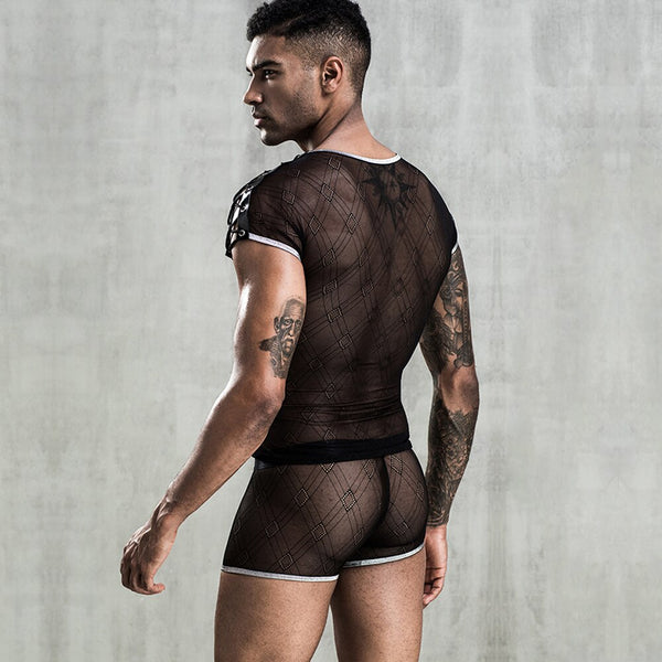  Sexy Lace Gay Party Outfit by Queer In The World sold by Queer In The World: The Shop - LGBT Merch Fashion