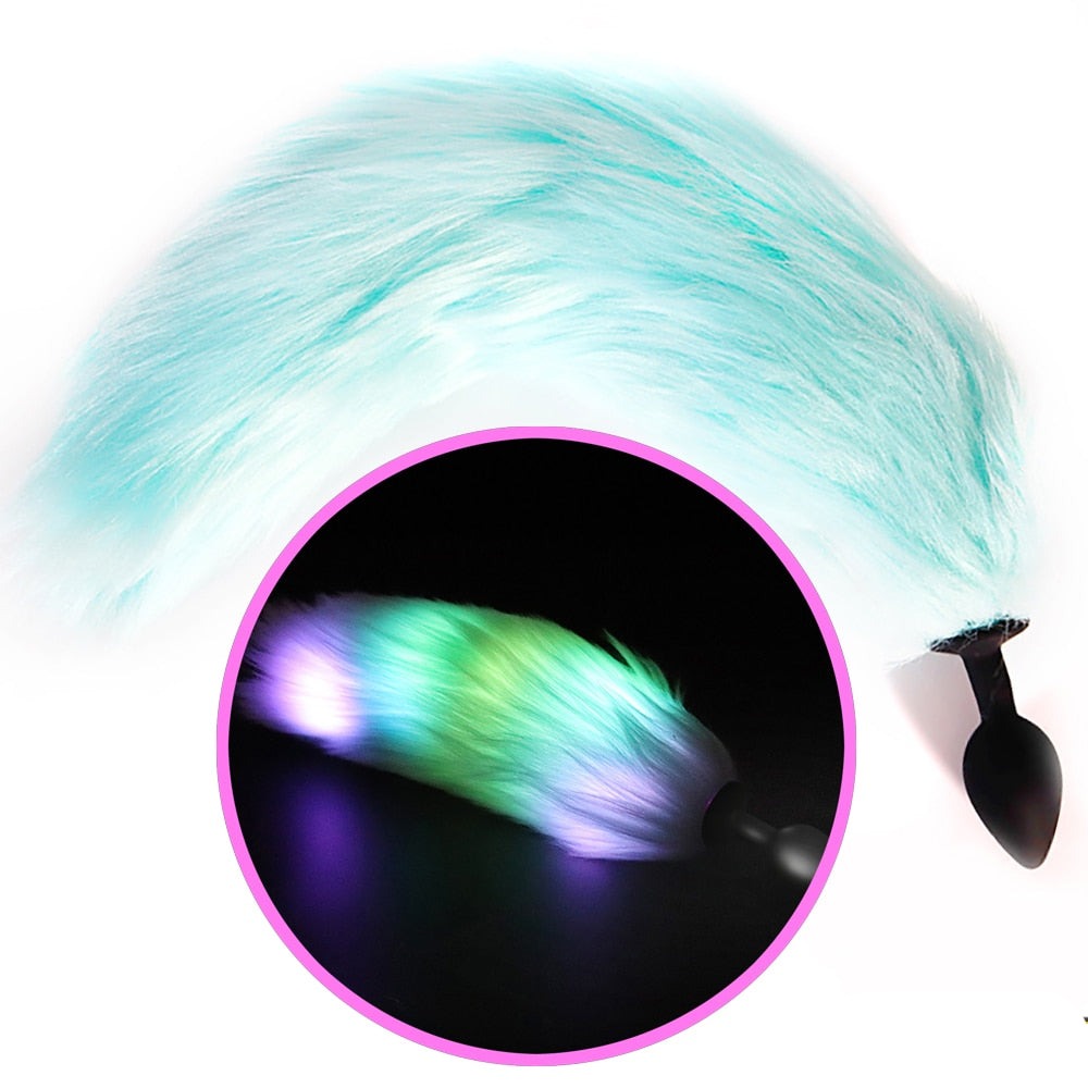 Light Up Furry Butt Plug – Queer In The World: The Shop