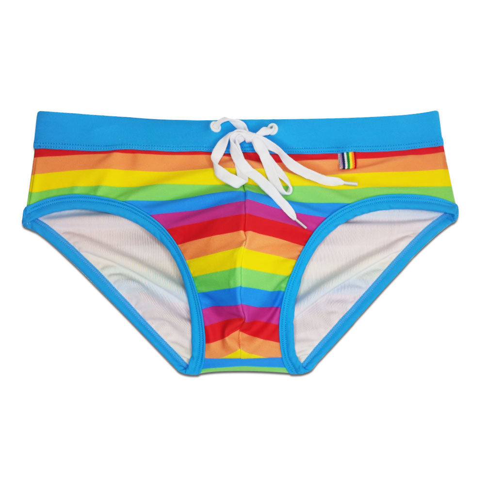 Men's Sexy Bikini Striped Underwear / Swimsuit, Multicolor: L, X-L, XX-L &  XXX-L