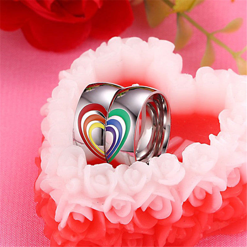  Gay Couple Engagement Rings by Queer In The World sold by Queer In The World: The Shop - LGBT Merch Fashion