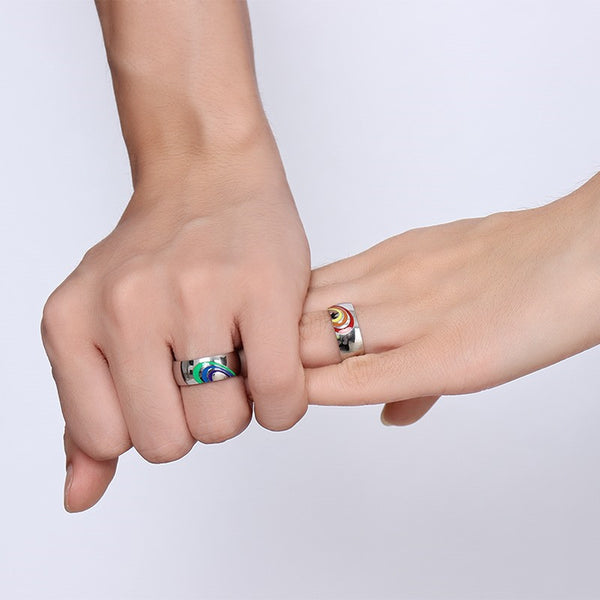  Gay Couple Engagement Rings by Queer In The World sold by Queer In The World: The Shop - LGBT Merch Fashion