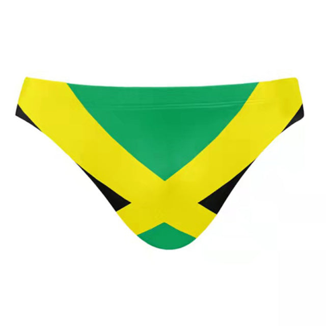  Jamaica Swim Briefs by Queer In The World sold by Queer In The World: The Shop - LGBT Merch Fashion