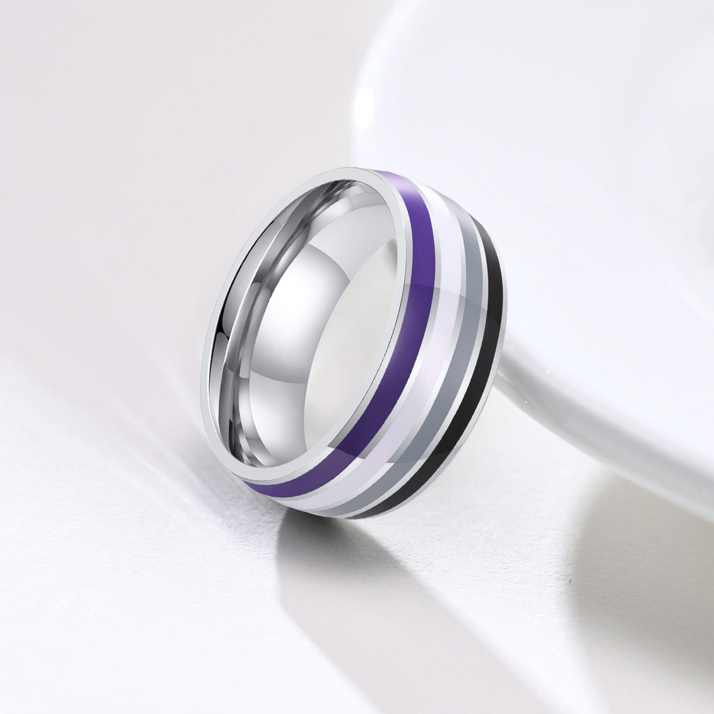  Asexual Pride Ring by Queer In The World sold by Queer In The World: The Shop - LGBT Merch Fashion