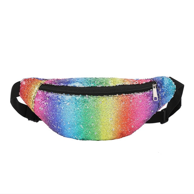  Pride Sequin Fanny Pack by Queer In The World sold by Queer In The World: The Shop - LGBT Merch Fashion