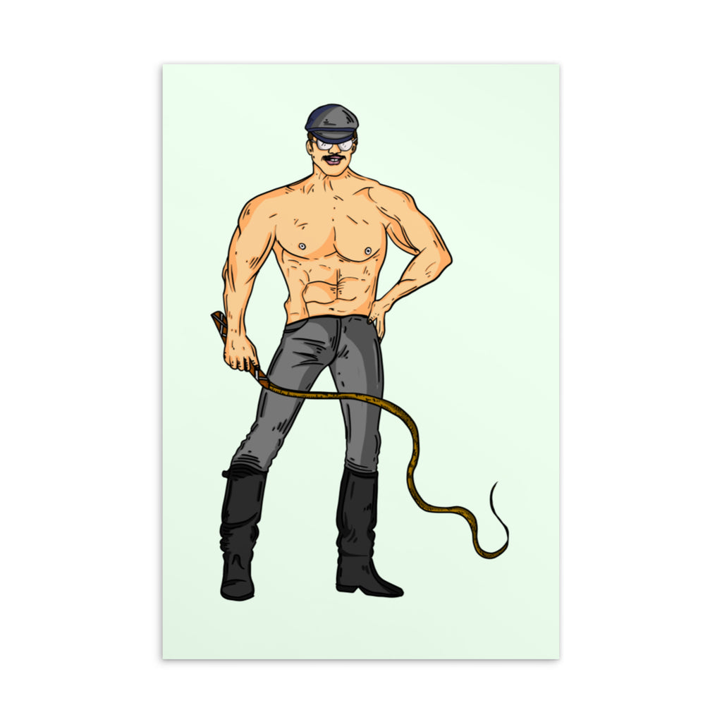  Dominant Daddy Postcard by Queer In The World Originals sold by Queer In The World: The Shop - LGBT Merch Fashion