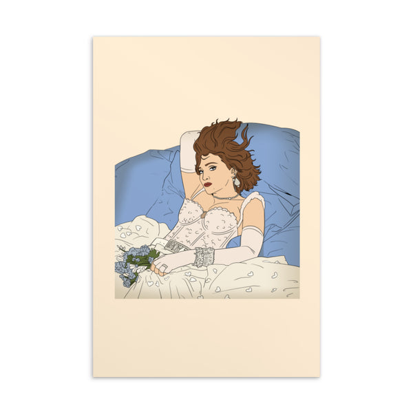  Madonna Like A Virgin Postcard by Queer In The World Originals sold by Queer In The World: The Shop - LGBT Merch Fashion