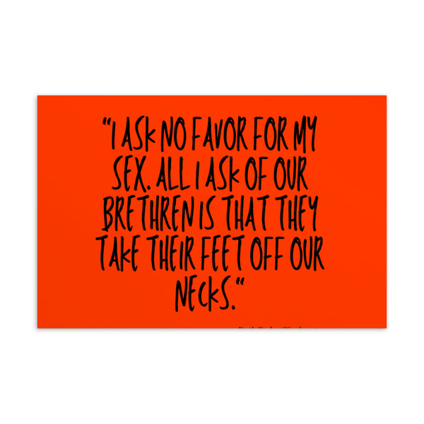  No Favor For My Sex Postcard by Queer In The World Originals sold by Queer In The World: The Shop - LGBT Merch Fashion