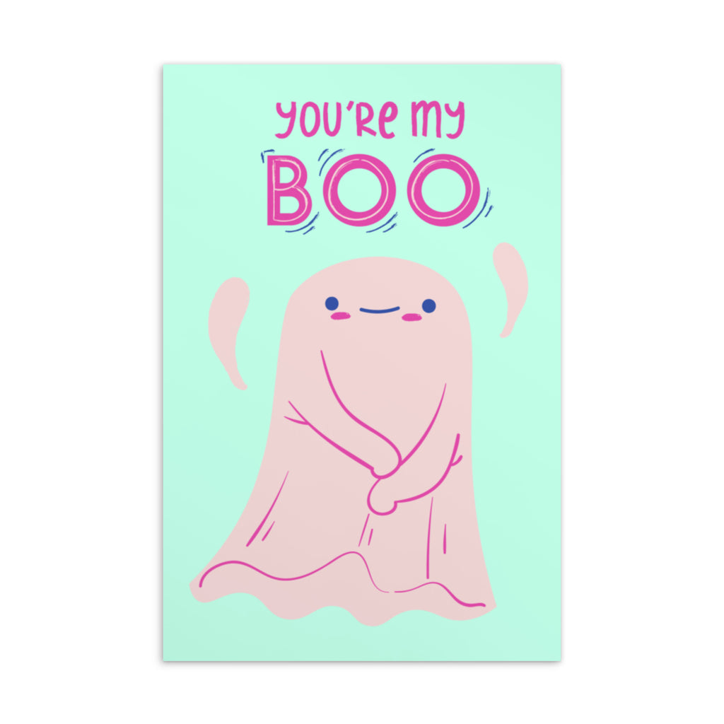  You're My Boo! Postcard by Queer In The World Originals sold by Queer In The World: The Shop - LGBT Merch Fashion