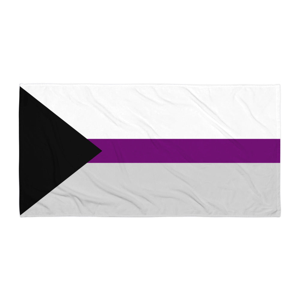  Demisexual Pride Flag Towel by Queer In The World Originals sold by Queer In The World: The Shop - LGBT Merch Fashion