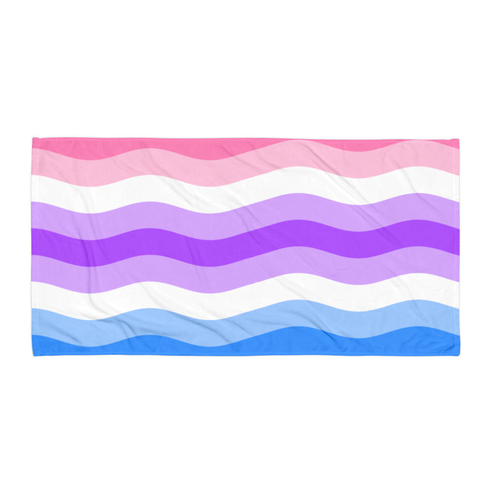  Alternative Genderfluid Towel by Queer In The World Originals sold by Queer In The World: The Shop - LGBT Merch Fashion