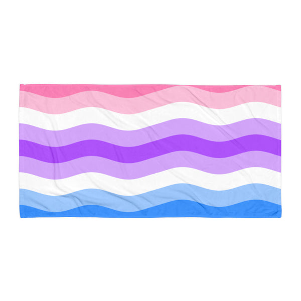  Alternative Genderfluid Towel by Queer In The World Originals sold by Queer In The World: The Shop - LGBT Merch Fashion