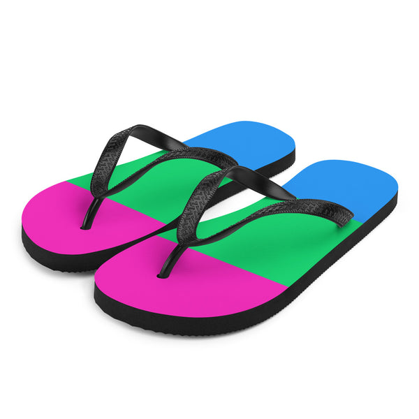  Pansexual Pride Flip-Flops by Queer In The World Originals sold by Queer In The World: The Shop - LGBT Merch Fashion