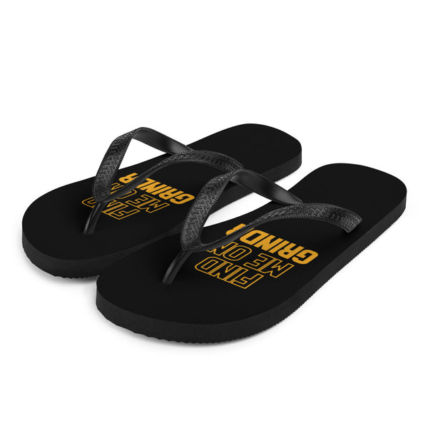  Find Me On Grindr Flip-Flops by Queer In The World Originals sold by Queer In The World: The Shop - LGBT Merch Fashion
