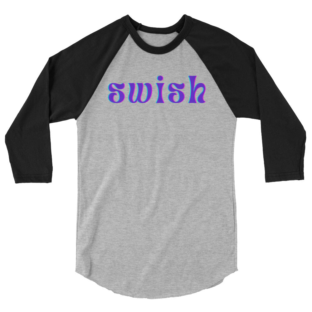 undefined Swish 3/4 Sleeve Raglan Shirt by Queer In The World Originals sold by Queer In The World: The Shop - LGBT Merch Fashion